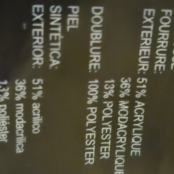 Faux fur animal print jacket - Picture 9 of 15